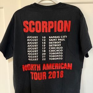 Drake Scorpion North American Tour Shirt - Size L